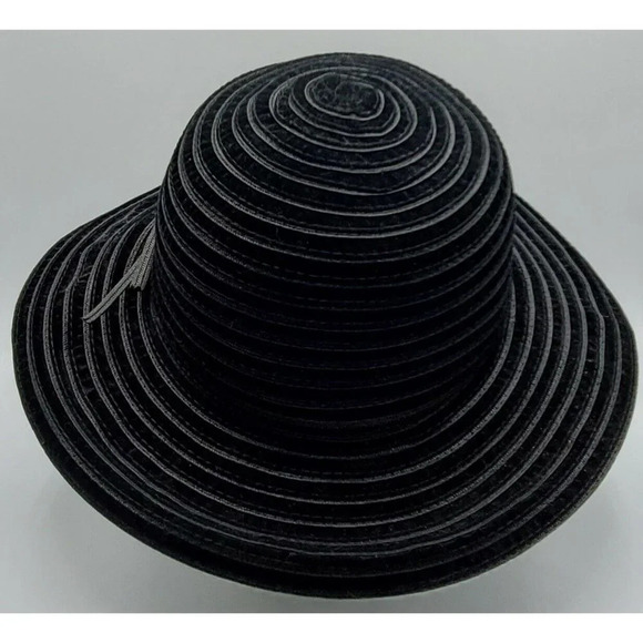 Black Sarasota by August Accessories Women's Hat - Picture 3 of 8